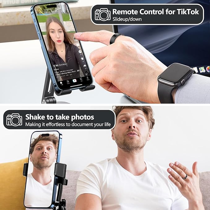 Thin Smart Ring for Fitness & Health Tracking -Heart Rate/Blood Oxygen Monitor, 5ATM Waterproof, Sleep Analysis, Pedometer -No APP Subscription Compatible with Smartphone (Black, 12)