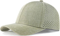 VOBOOM Men Snapback Trucker Hat, Baseball Cap for Breathable Side Laser Cut Holes
