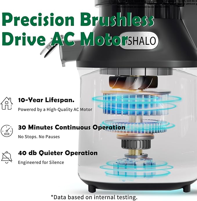 Cold Press Juicer, Juice Extractor Machine with 5.5" Extra Large Feed Chute, 300W Slow Masticating Juicer for Whole Vegetables and Fruits, 1.8L Auto-Feed Time-Saver, Easy to Clean