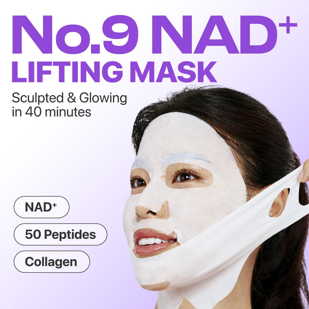Numbuzin NAD+ BIO Lifting-sil Full Face Mask Set