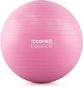 Exercise Ball for Workouts, Anti-Burst and Slip Resistant, Swiss Yoga Ball for Pregnancy, Stability, Fitness and Physical Therapy, 4 Sizes, with Pump