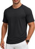 MAGCOMSEN Men's Short Sleeve UPF 50+ Sun Protection Shirts Quick Dry Athletic T-Shirt Hiking Running Swimming Rash Guard