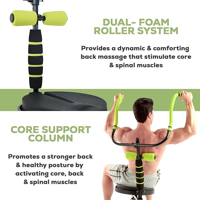 Ab Fitness Machine System Provides An Abdonimal And Muscle Activating Workout with Aerobics to Burn Calories and Workout