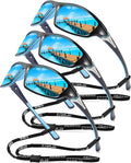 FAGUMA Sports Polarized Sunglasses For Men Cycling Driving Fishing UV400 Protection