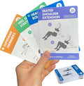 Arena Strength Workout Cards - Instructional Fitness Deck for Booty Band Workouts, Beginner Fitness Guide for Resistance Band Training Exercises at Home. Includes Workout Routines.