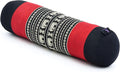 Leewadee Small Yoga Bolster – Shape-Retaining Cervical Neck Roll, Tube Pillow for Comfortable Reading, Kapok Filling, 22 x 6 x 6 inches