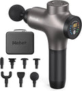 Mebak 3 Massage Gun, Massage Gun Deep Tissue for Athletes, Professional Muscle Percussion Massage Gun,Massager Gun for Shoulder Leg Back Body Pain Relief,Quiet Portable Sport Massager, Gifts for Him