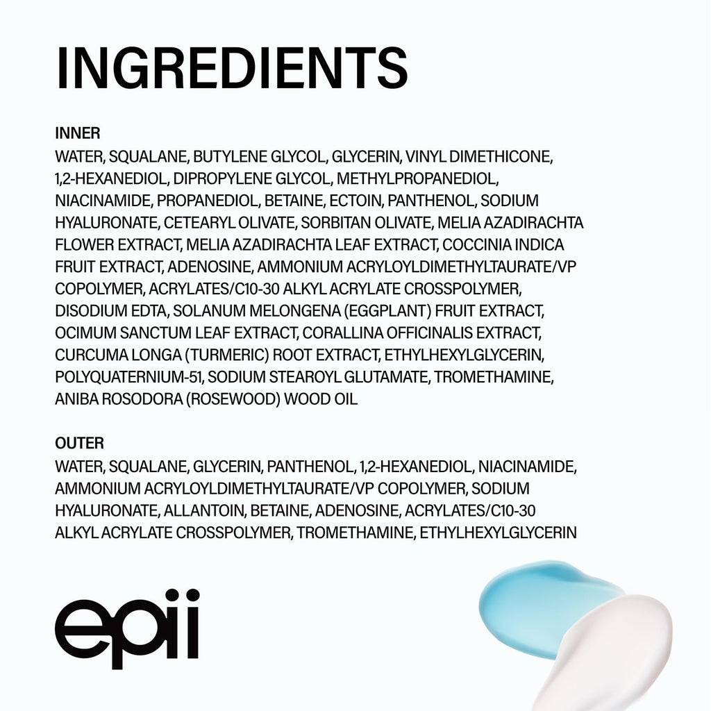 epii Double Up Cream Ectoin & Panthenol