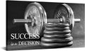 YeiLnm Workout Pictures for Home Gym Room Canvas Motivational Wall Decor 20"x36"