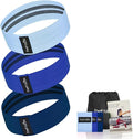 TheFitLife Resistance Exercise Bands for Women - Fabric Workout Bands for Booty, Hip, Glute, Leg, Thigh, Squat, Butt Lift Excersize and Fitness Loop Bands for Home Gym