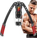 EAST MOUNT Twister Arm Exerciser with Counter Display-Adjustable 22-440lbs Hydraulic Power, Home Chest Expander, Shoulder Muscle Training Fitness Equipment, Arm Exercise Strengthener