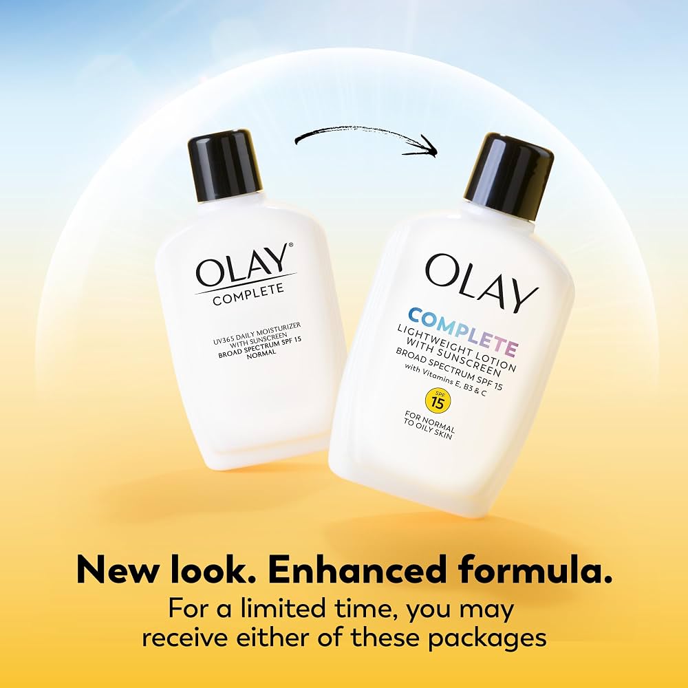 Olay Complete Daily Moisturizer For Normal Skin SPF 15 4 Fl Oz