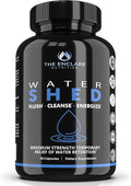Water Pills Diuretic Water Retention, Liver Detox, Kidney Cleanse, Weight, Swelling, Edema, Bloating Relief, Fluid Balance Watershed Max Strength (1)