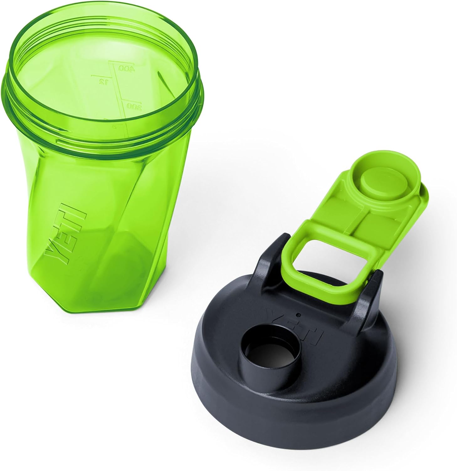 YETI Yonder Helimix Vortex Blender Shaker Bottle Holds up to 20oz | No Blending Ball or Whisk | USA Made | Portable Pre Workout Whey Protein Drink Shaker Cup | Dishwasher Safe, Venom