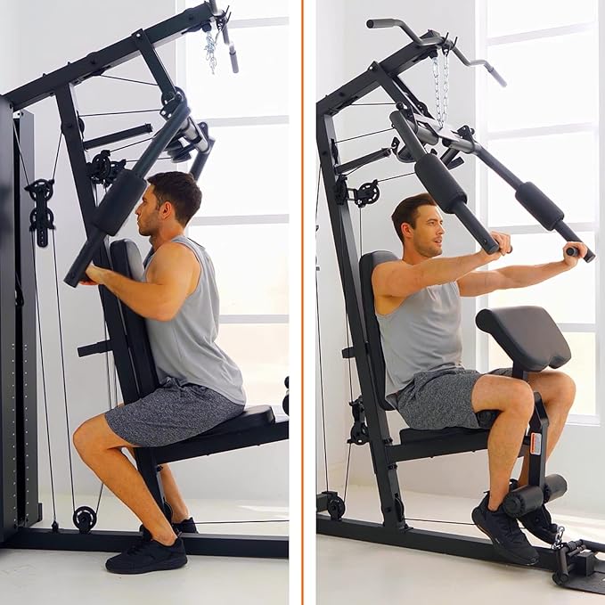 SincMill Home Gym Multifunctional Full Body Workout Equipment for Home Exercise Fitness