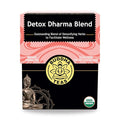 Buddha TeasBuddha Teas - Organic Detox Dharma Blend - Herbal Tea - For Health & Wellbeing - With Antioxidants & Minerals - Clean Ingredients - Caffeine Free - OU Kosher & Non-GMO - 18 Tea Bags (Pack of 1)