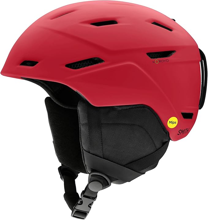 Smith Mission Helmet for Men – Adult Snowsports Helmet with MIPS Technology + Zonal Koroyd Coverage – Lightweight Protection for Skiing & Snowboarding