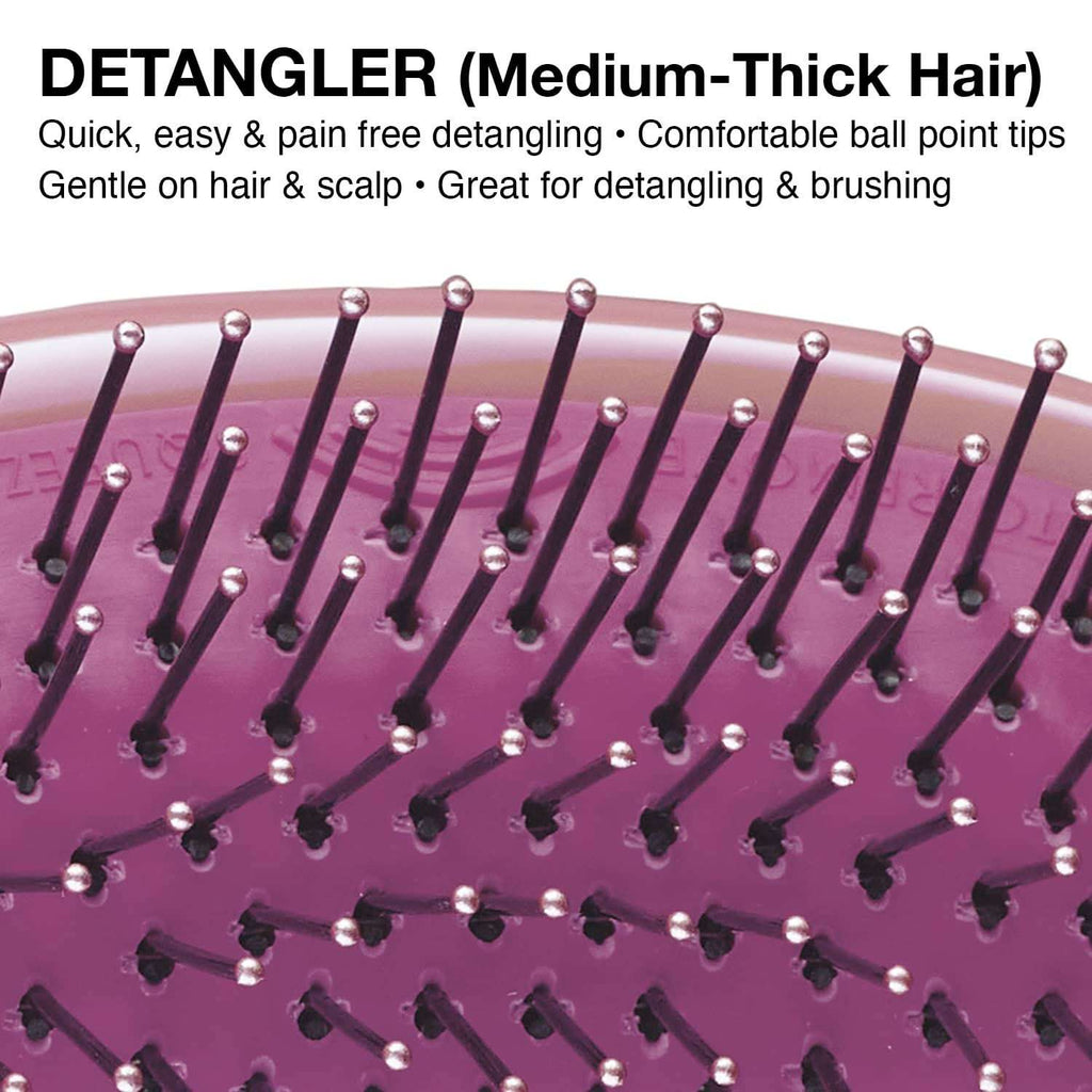 Olivia Garden Opal OG Detangler Brush Limited Edition Pink - OGD-GM2