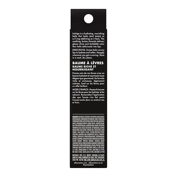 e.l.f. Glow Reviver Melting Lip Balm, Hydrating Tinted Lip Balm For A Glossy Finish & Soft, Supple Lips, Vegan & Cruelty-Free, Yummy Gummy