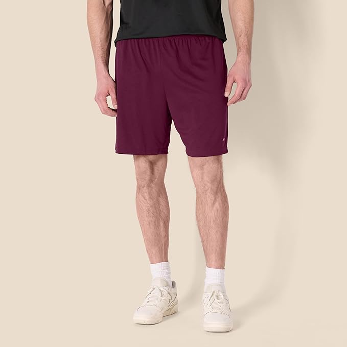 Amazon Essentials Men's Performance Tech Loose-Fit Shorts (Available in Big & Tall), Pack of 2