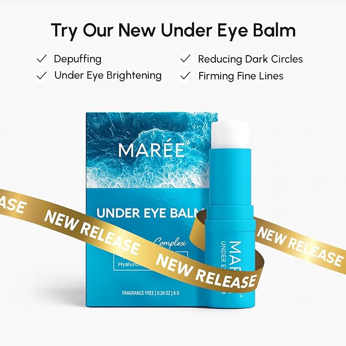 MAREE Collagen Facial Mask with Hyaluronic Acid - Hydrating Face Masks Skincare - Mascarillas Faciales For Women Skin Care - Multicolor, 6 Count