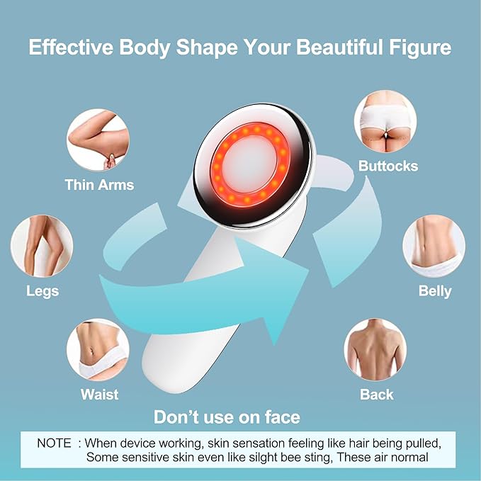 MASIKE Body Machine, Professional Handheld Multifunctional Machine – for Belly, Waist, Arm, Leg, Butt, Ideal Gift for Man&Women