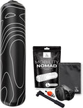 Inflatable Foam Roller – Travel Foam Roller for Muscle Recovery, Deep Tissue Massage, Physical Therapy, Hiking, Backpacking, Gym, Home – Includes Pump, Bag – Adjustable Firmness