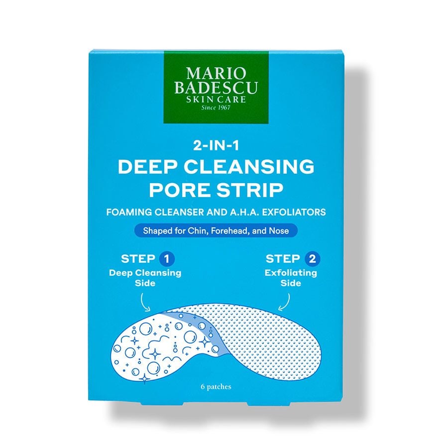 Mario Badescu 2-in-1 Deep Cleansing Pore Strips 6 Patches