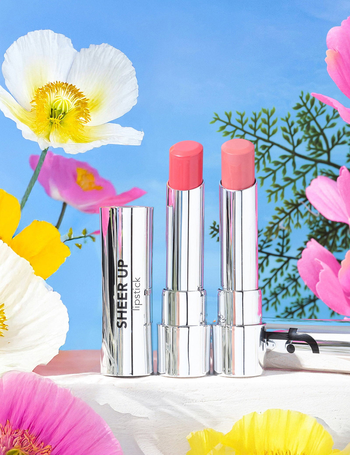Flormar Sheer Up Hydrating Lipstick with Glossy Finish 3.3g