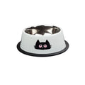 Oripet Cat Pattern Stainless Steel Food and Water Bowl 1825ml