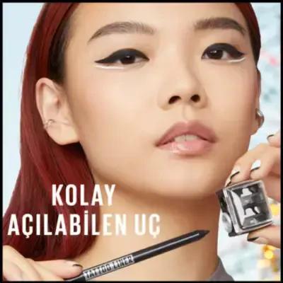 Maybelline New York Gel Eyeliner - 819 Galactic Cobalt, Long-Lasting and Waterproof Burgundy Eye Makeup