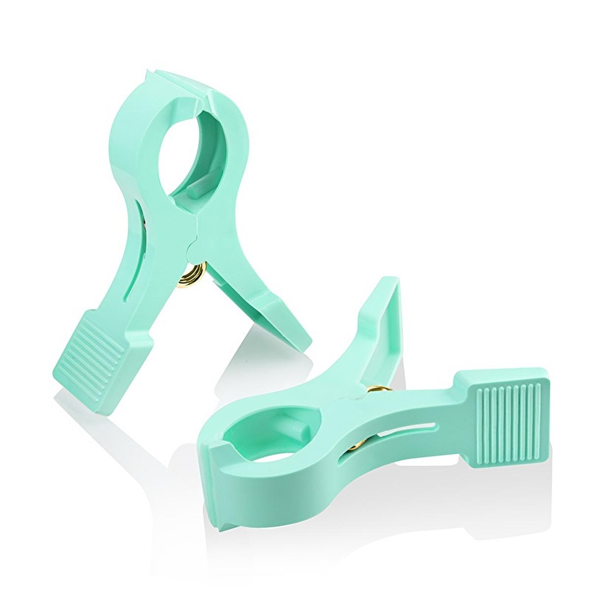 Urve Beach Towel Clips - Secure Your Towel with These 2-Pack Lounge Chair Clips. Wind Resistant, Assorted Colors