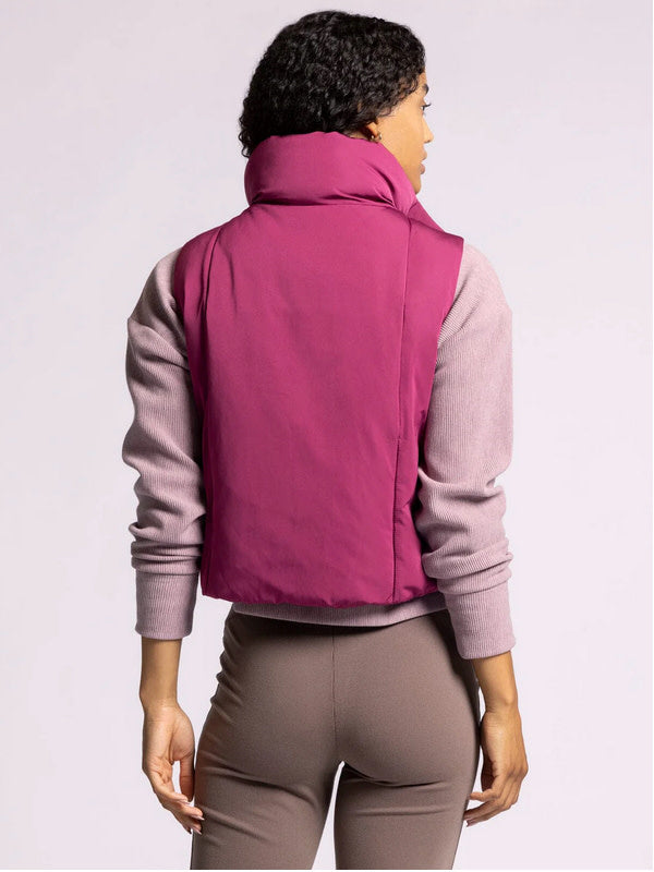 Anya Vest - Raspberry