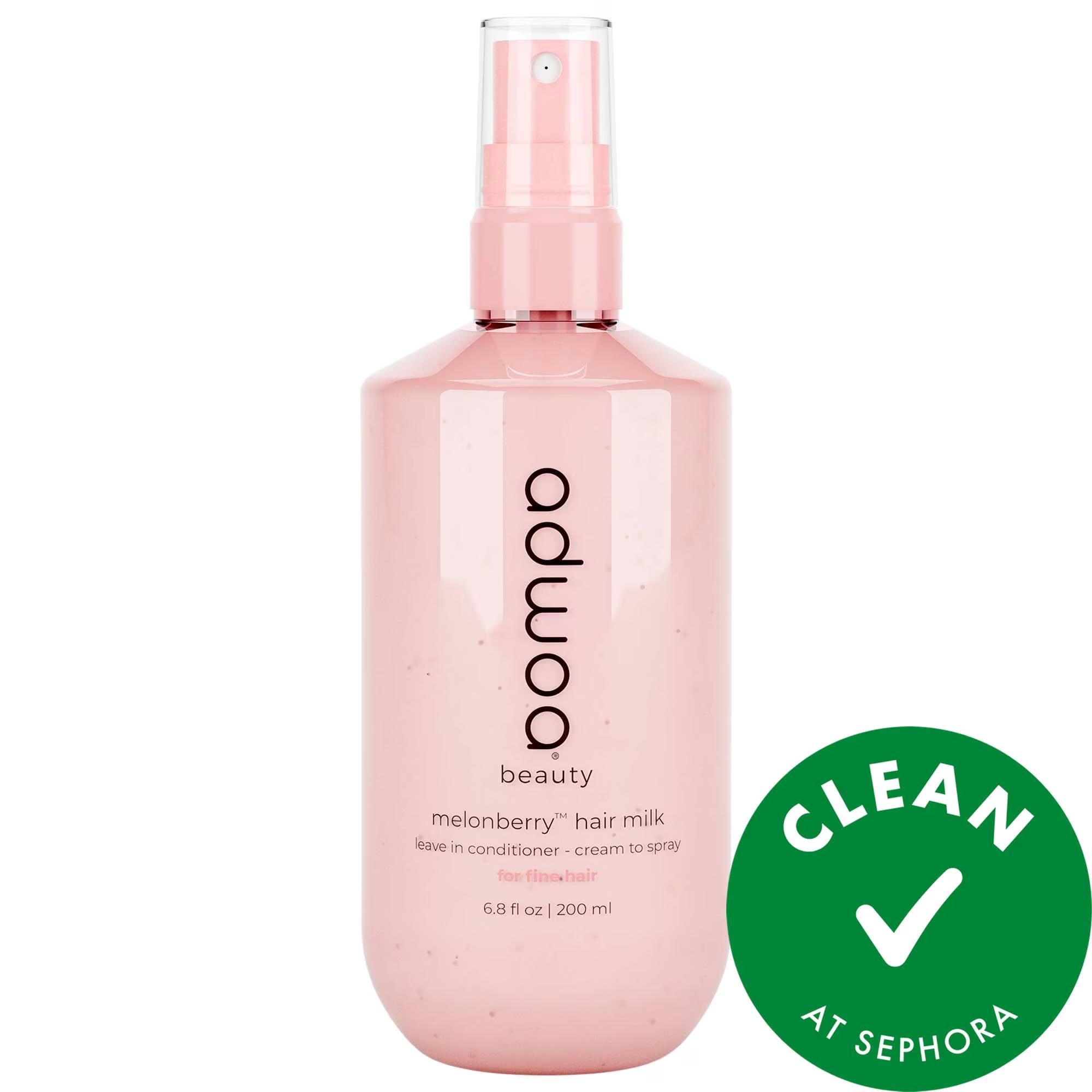 Melonberry Silicone-Free Leave-In Conditioner for Fine & Dry Hair - Vegan, Gluten-Free, Cruelty-Free