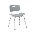 Medline Gray Knockdown Shower Chair - Case of 4