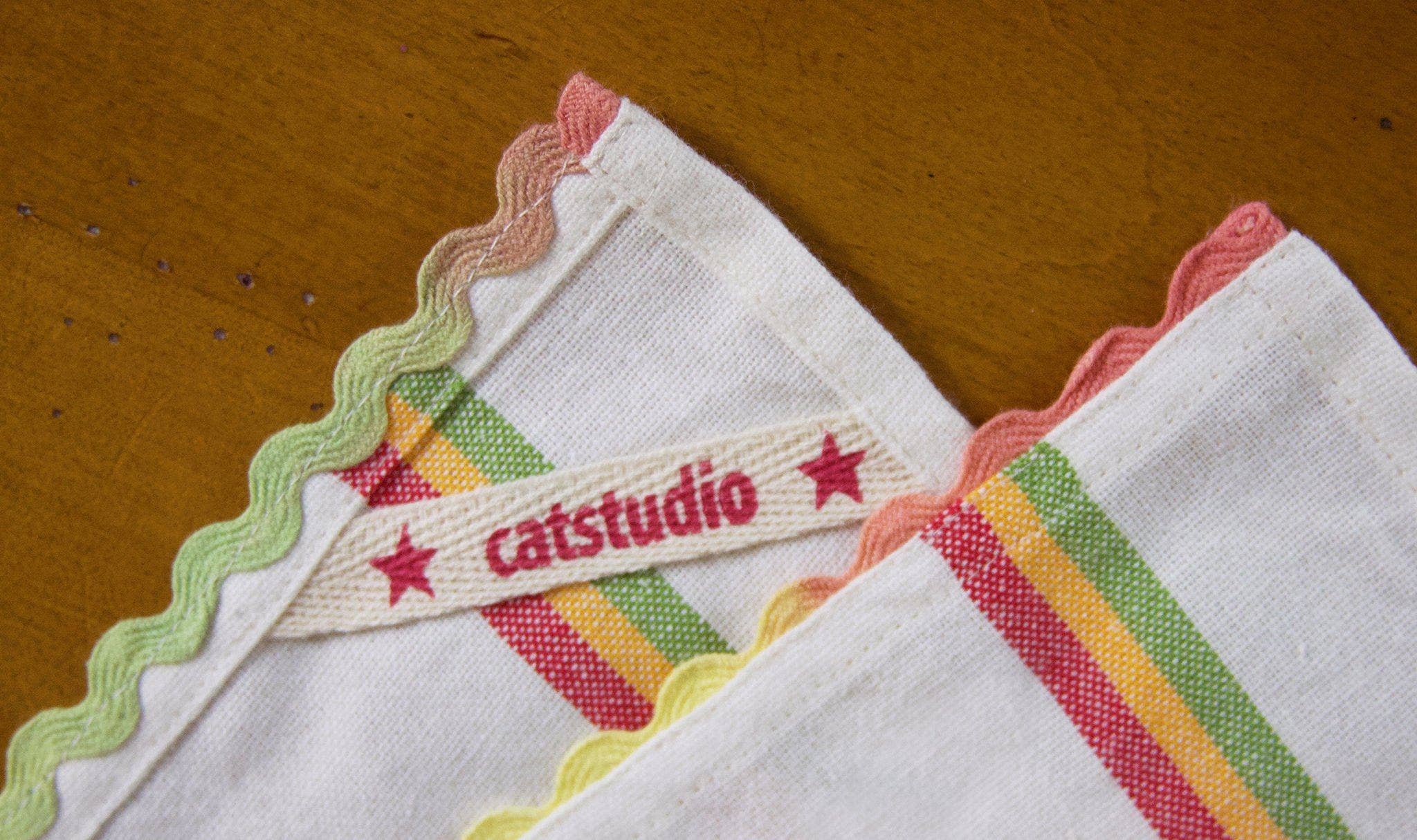 catstudio - Night Before Christmas Dish Towel
