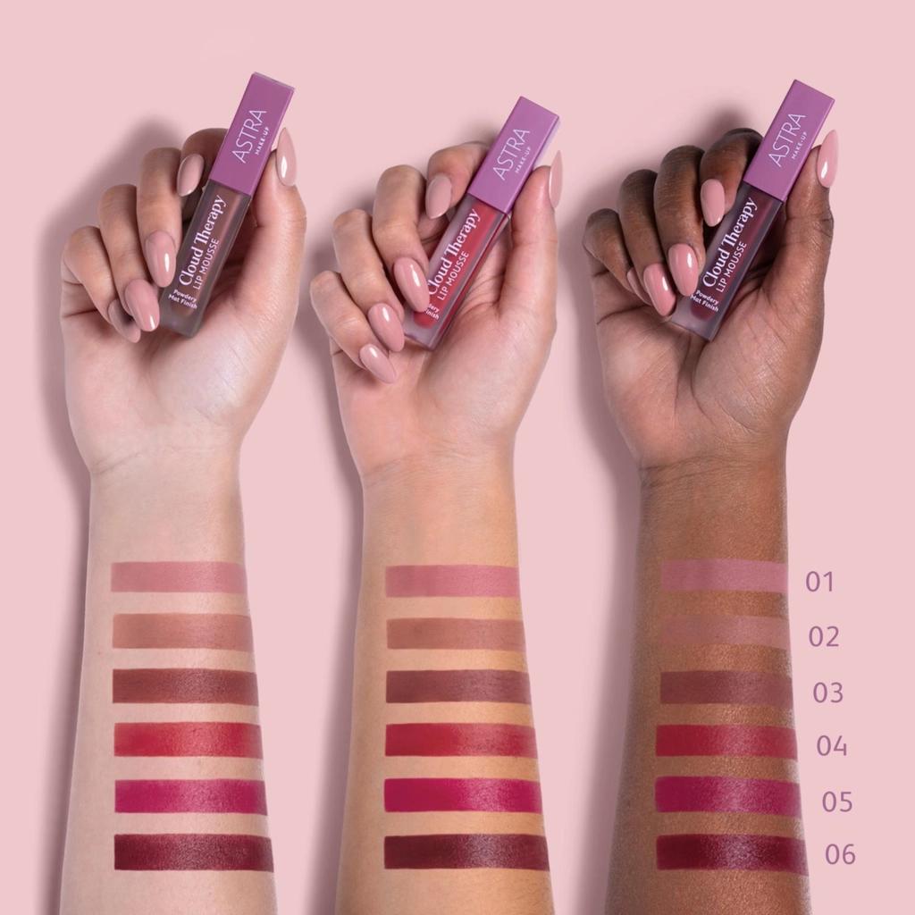 Astra Cloud Therapy Lip Mousse Ruj 01 - Soft Matte Lip Color