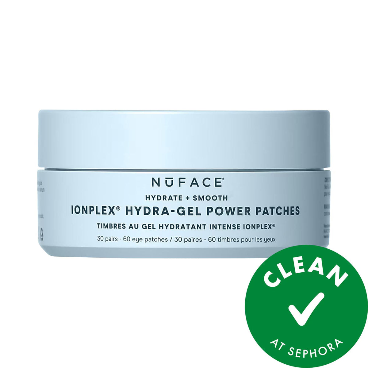 NuFACE Hydra-Gel Eye Mask Patches - Brighten, Tighten & Firm Under-Eyes, Cruelty-Free Skincare