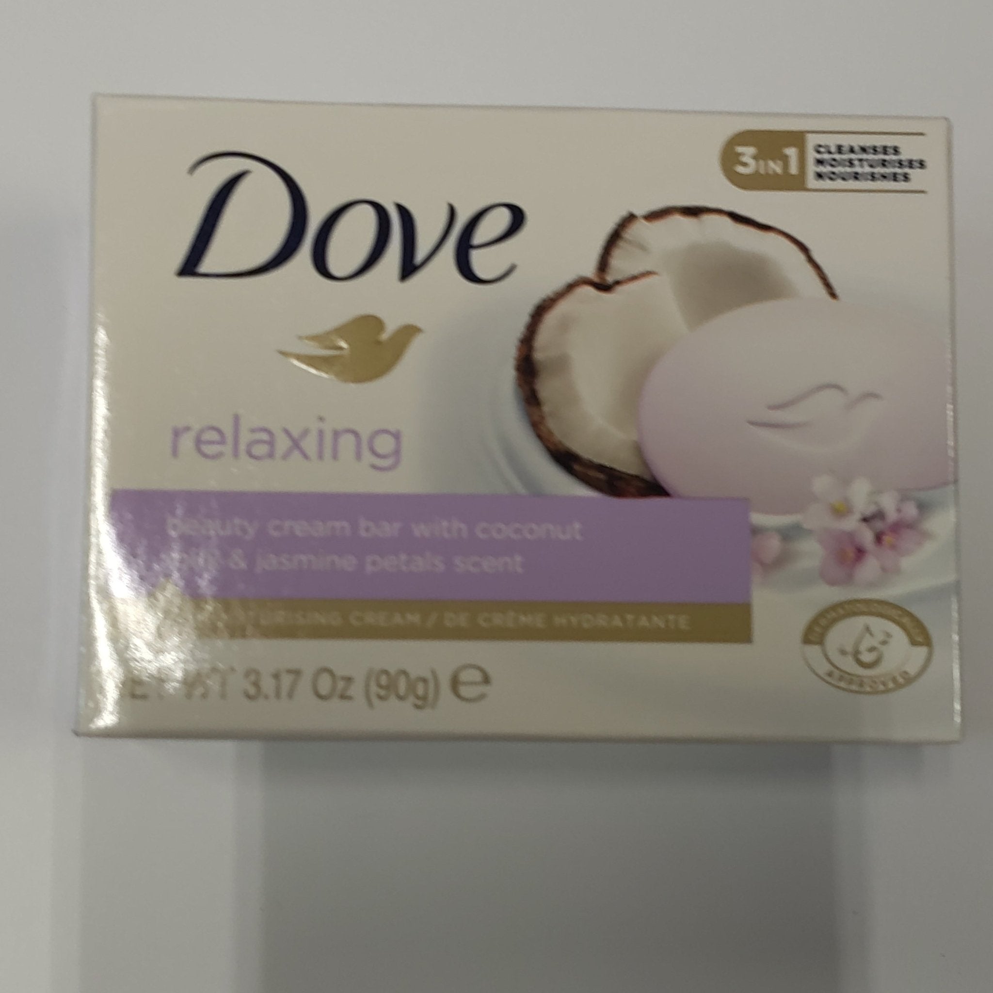 8 x Purely Pampering Coconut Milk Beauty Bar Original Dove