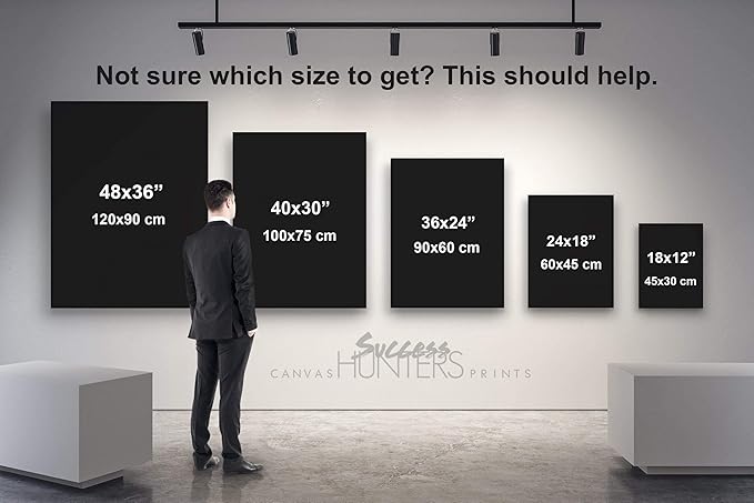 Luxury Watch Canvas Print Office Wall Decor Modern Art Pop Culture Decoration Inspiration Clock Timer Prints Framed Arts Walls Furniture (24" x 18")