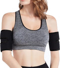 Bakerdani Hot Sweat Neoprene Compression Arm Sauna Sleeves Slimmer Bands Wraps Arm Trimmers for Men & Women (a Pair)