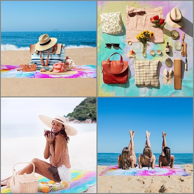 HAVLULAND Turkish Beach Towels Oversized -100% Turkish Cotton Super Soft Lightweight - Absorbent and Quick Drying Bath Towel - Sand Free Beach Towel - Turkish Towels for Adults (Purple, 12 Pack)