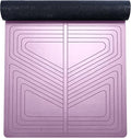 agoy Pro+ Warrior - Premium Non-Slip Yoga Mat – Eco-Conscious Design - PU Mat With Wet/Dry Grip+ - Focus Alignment - Lazer-Etched Technology - A Portable Standard Size Mat for All Styles of Yoga
