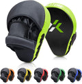 Boxing and MMA Punching Mitts - Hook & Jab Pads, Focus Punch Mitts, Target Focus Pads, and Kick Shield for Muay Thai Training