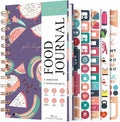 PLANBERRY Pocket Food Journal Premium – Nutrition Planner – Diet & Calorie Tracker – Meal & Exercise Diary – Weight Loss Journal (Tropical Fresh)