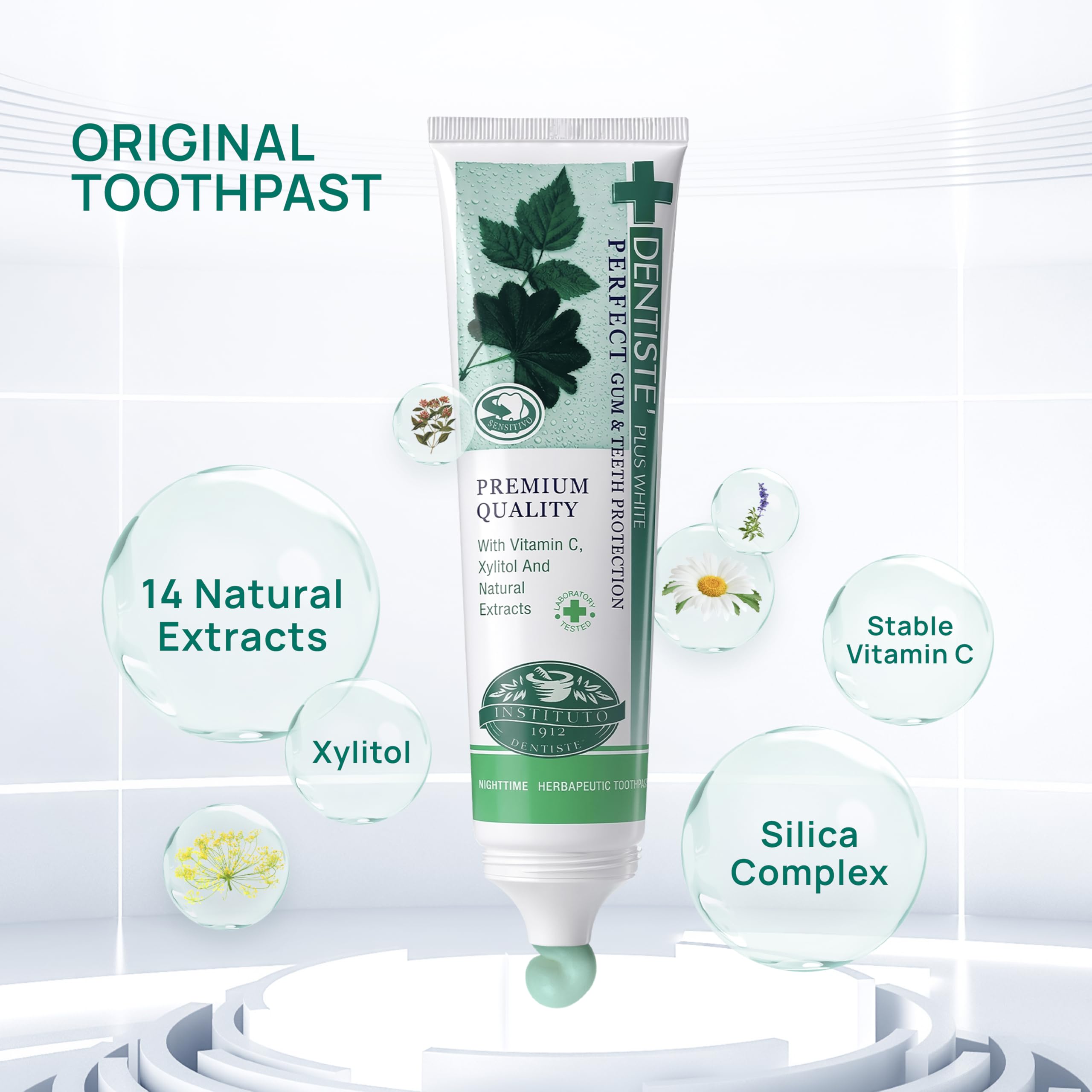 Dentiste Plus White Nighttime Sensitive Toothpaste - 100 g