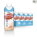 BOOST Glucose Control Ready to Drink Nutritional Drinks, Creamy Strawberry, 8 fl oz Carton (4 x 6 Packs)