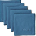 Pocket-Sized Sweat Towels - The Original Sweat Absorbing Handkerchiefs - Quick-Dry Microfiber Sweat Rags for Face, Hands, & Body - Men & Women - Gym, Sports, and Work (Blue: 5 Pack)