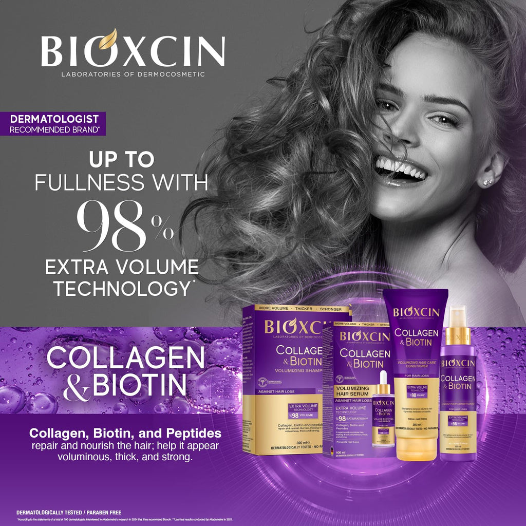 Bioxcin Collagen Biotin Shampoo - Volume Boosting | 300ml