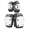 187 Killer Pads Knee Pads, Elbow Pads Combo Pack, Grey, X-Small